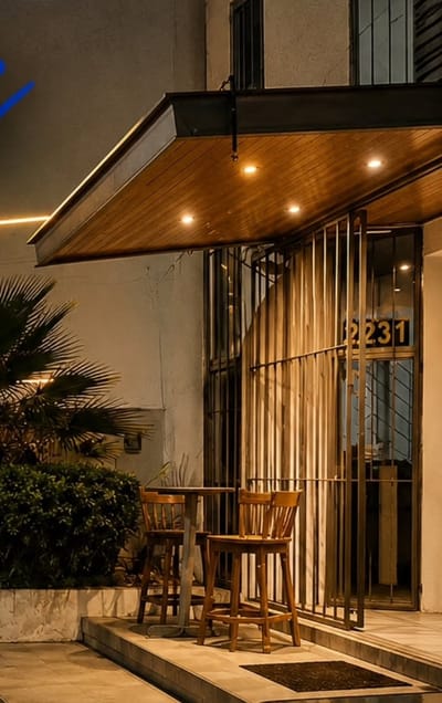 Fachada de GPI Gelato Panini Incorporato sobre Av. Lázaro Cárdenas